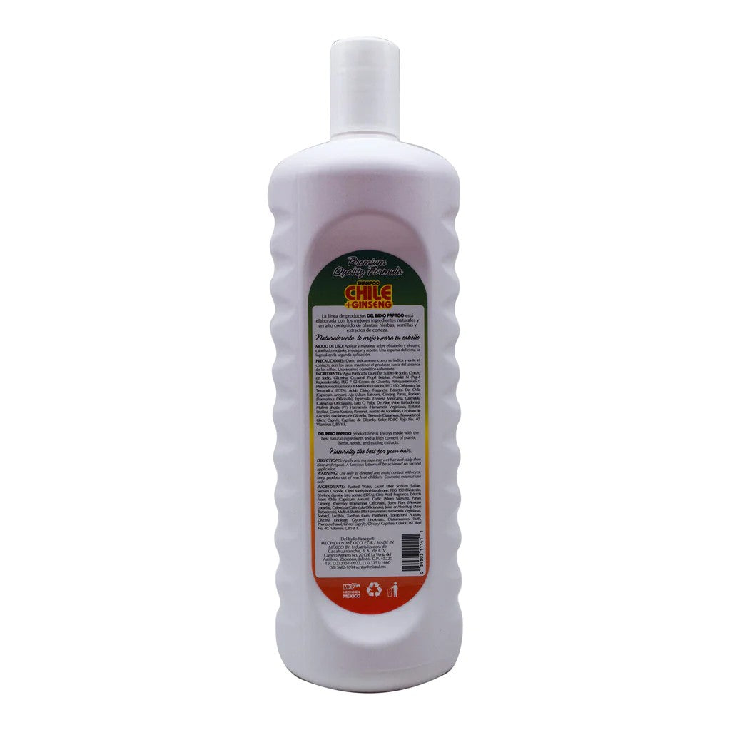 Shampoo Chile + Ginseng 550 Ml