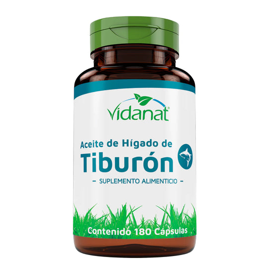 Aceite Hígado de Tiburón 180 Cáp