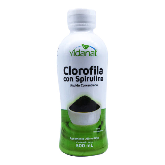 Clorofila con Spirulina 500 Ml