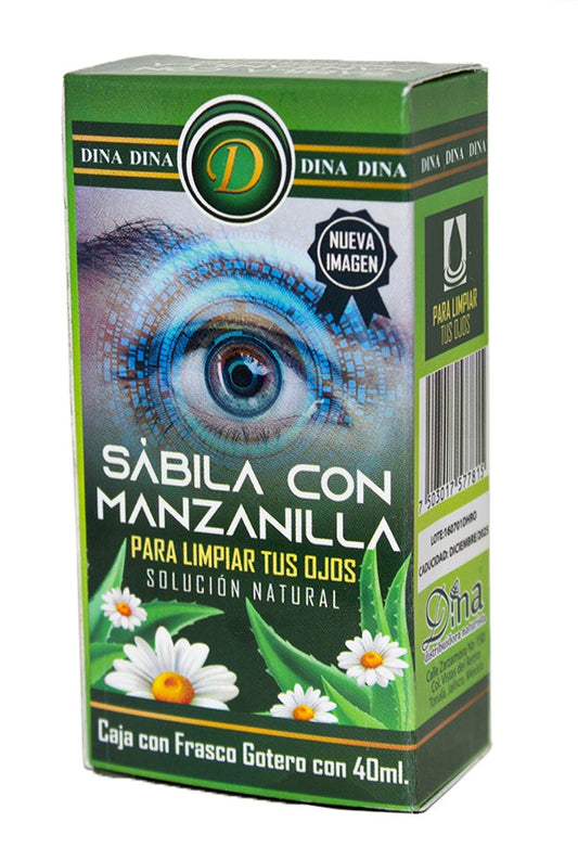 Gotas de Manzanilla con Sábila