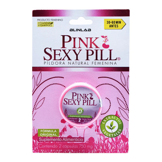 Pink Sexy Pill 2 Cáp